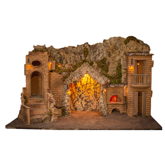 PRESEPE CASA + FONTANA & FORNO